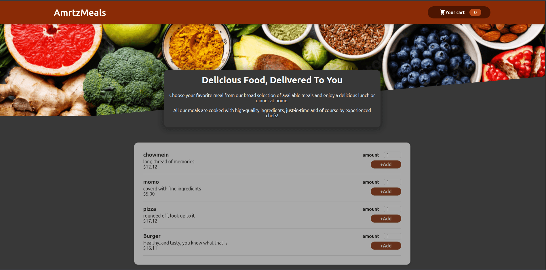AmrtzMeals